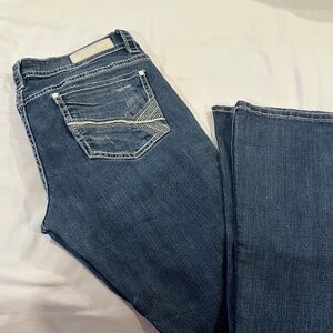 Rock & Roll Cowgirl Bootcut Classic Women's Blue Denim Jeans